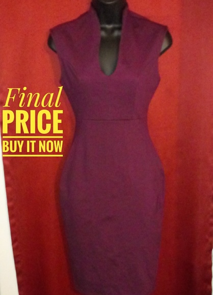 glare Dresses & Skirts - GLARE purple sexy dress